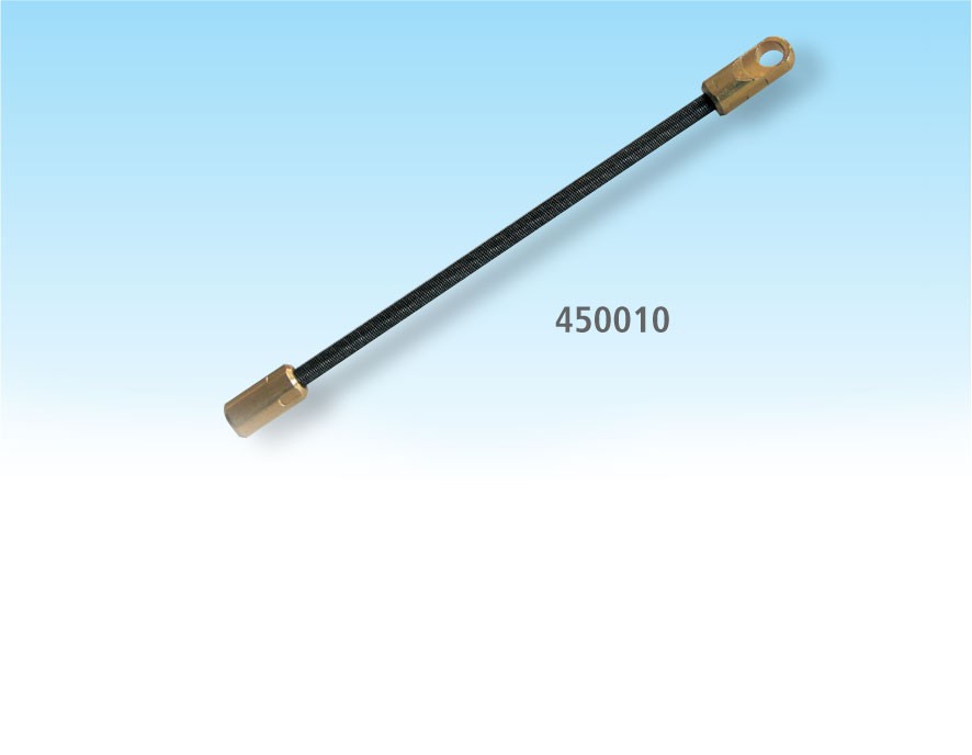 450010 Puntale flessibile con asola ∅9 M5.