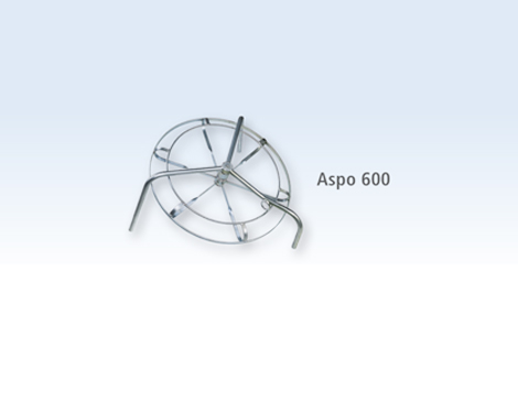 Aspo 600 - Aspo avvolgitore orizzontale in acciaio